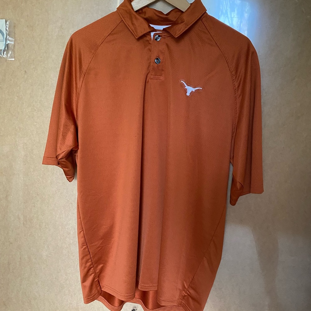UT Longhorns ( University Of Texas ) Mens Football Polo